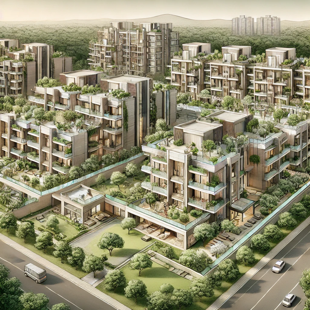 Luxury real estate vs regular property