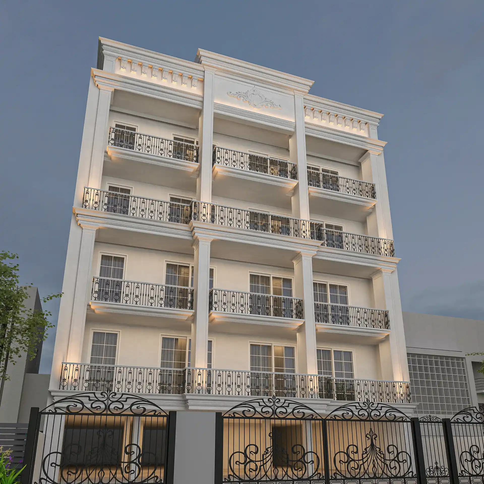 Modern Residential Project Amenities THD India
