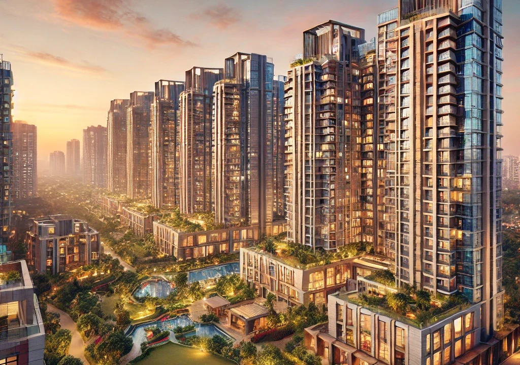 Residential housing in Alwar